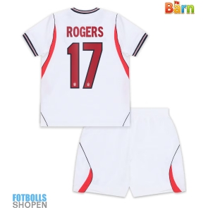 Billiga England Morgan Rogers #17 Hemmatröja Barn VM 2026 Kortärmad (+ Korta byxor)